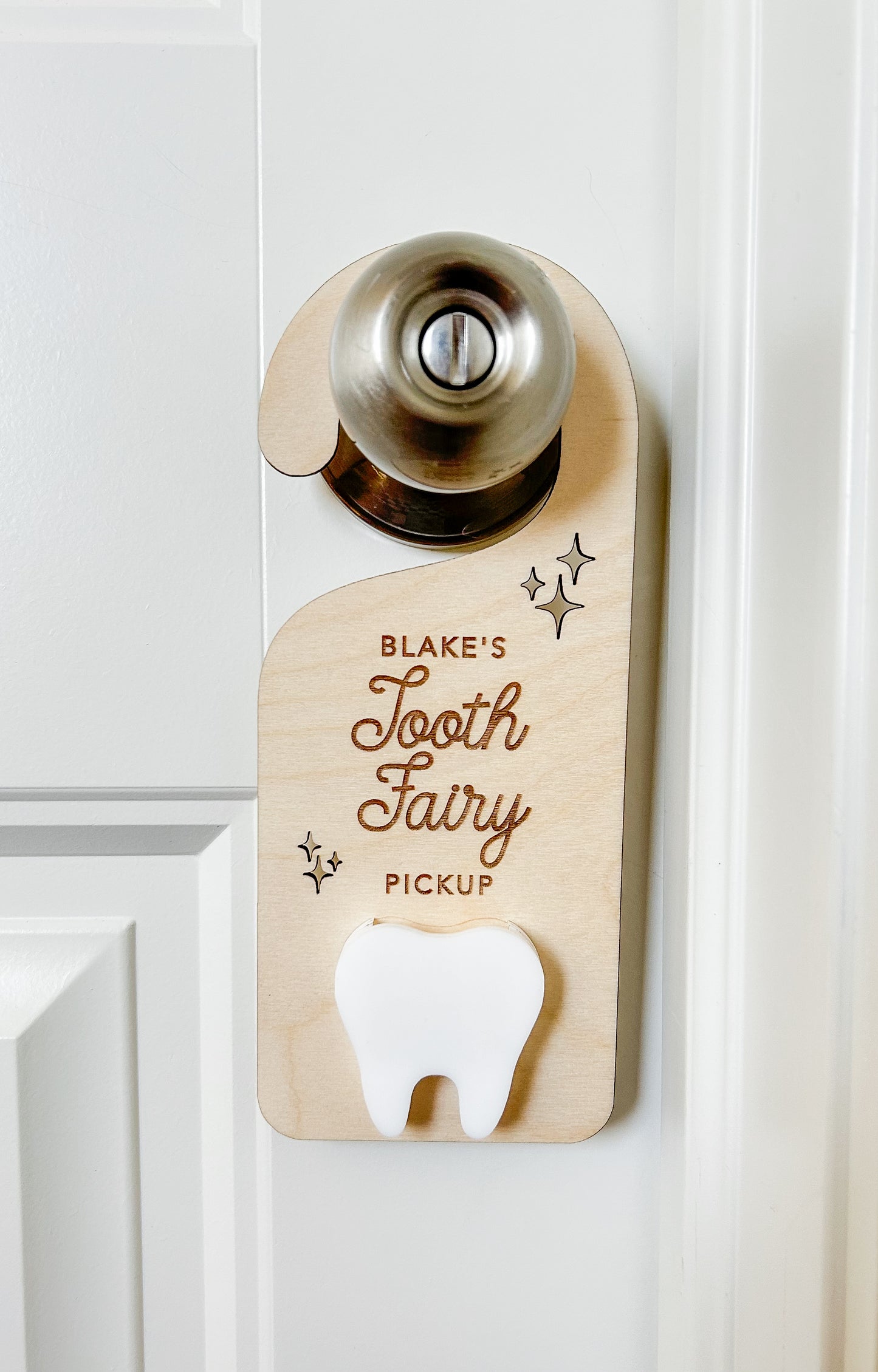 Personalized Tooth Fairy Door Hanger