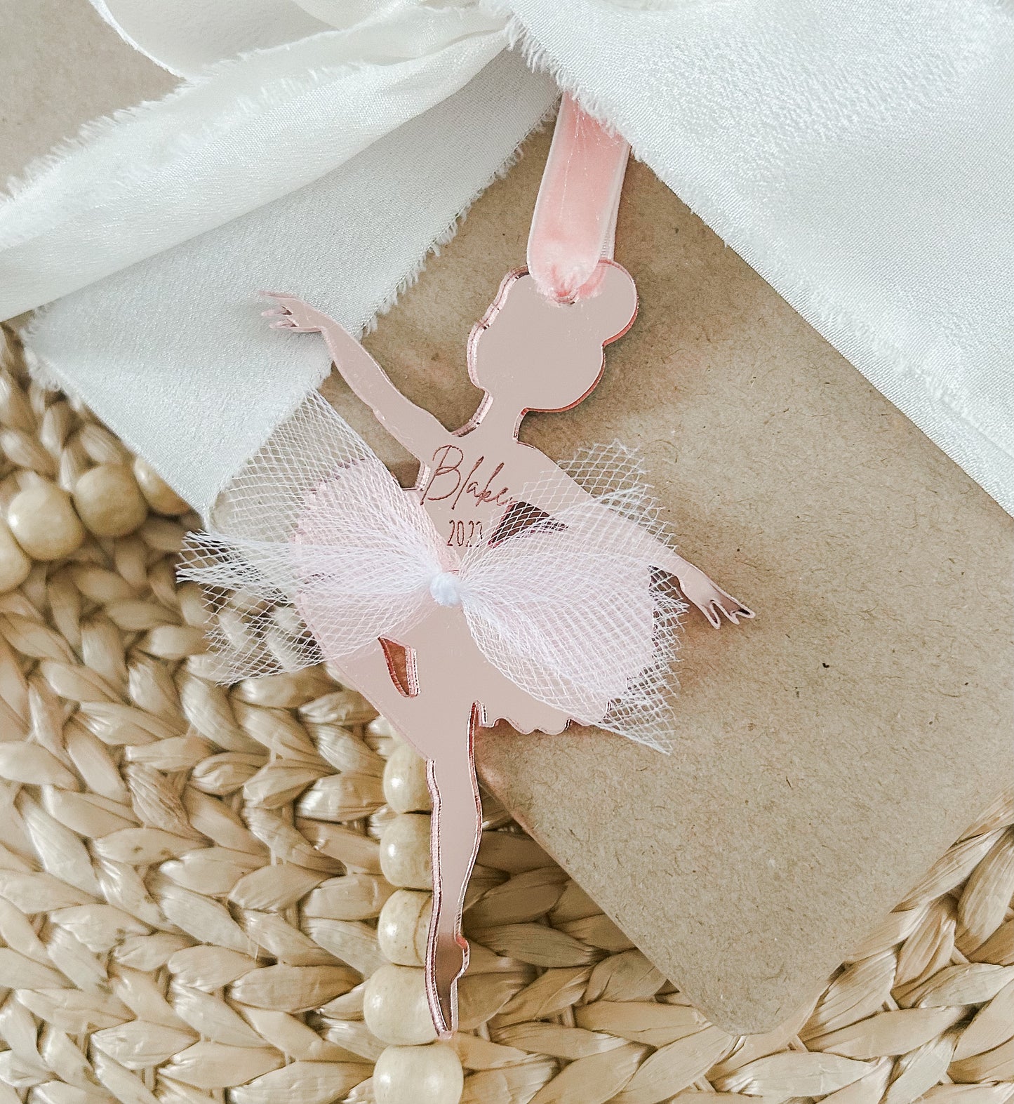 Personalized Ballerina Ornament