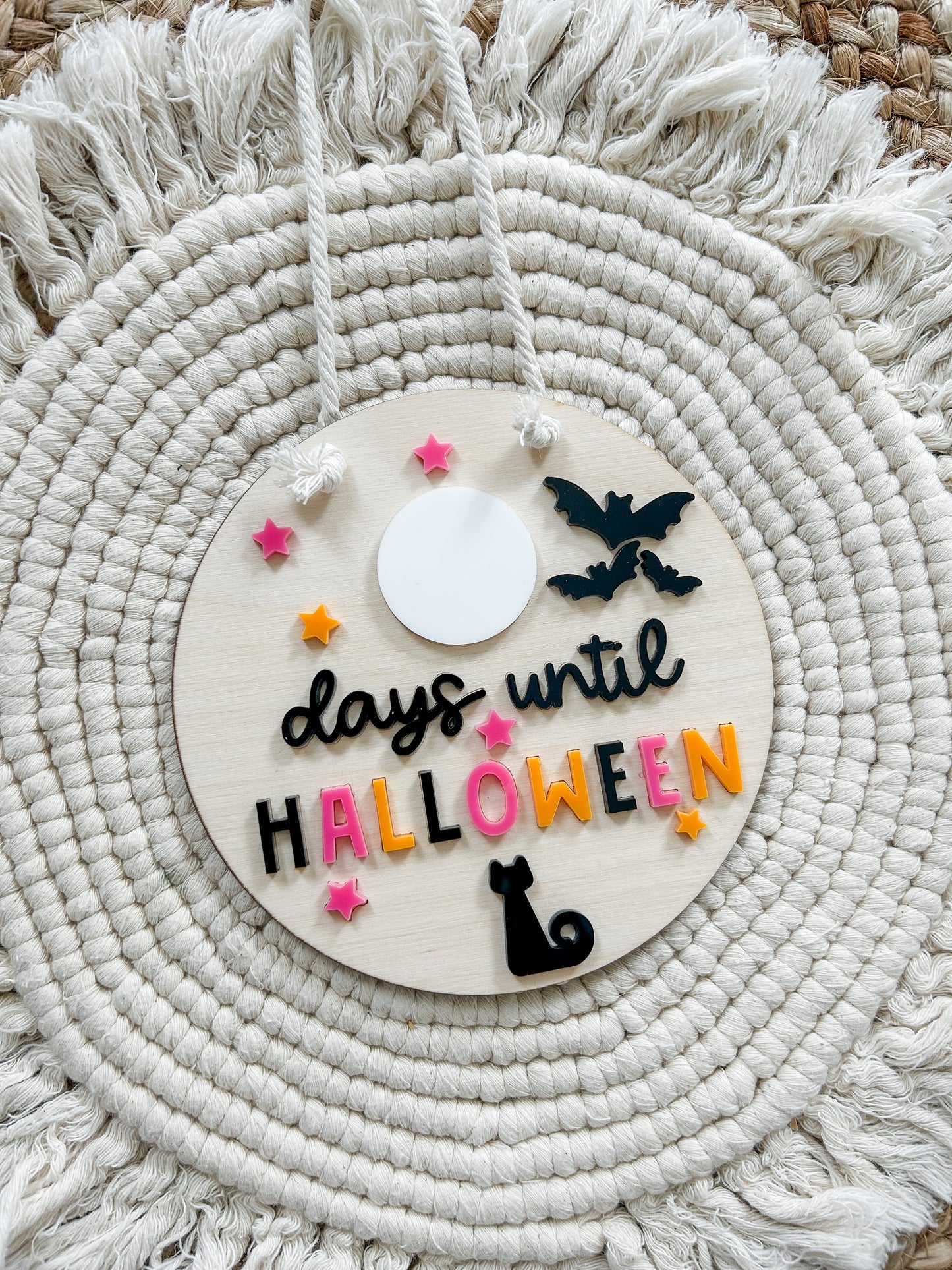Halloween Count Down Sign