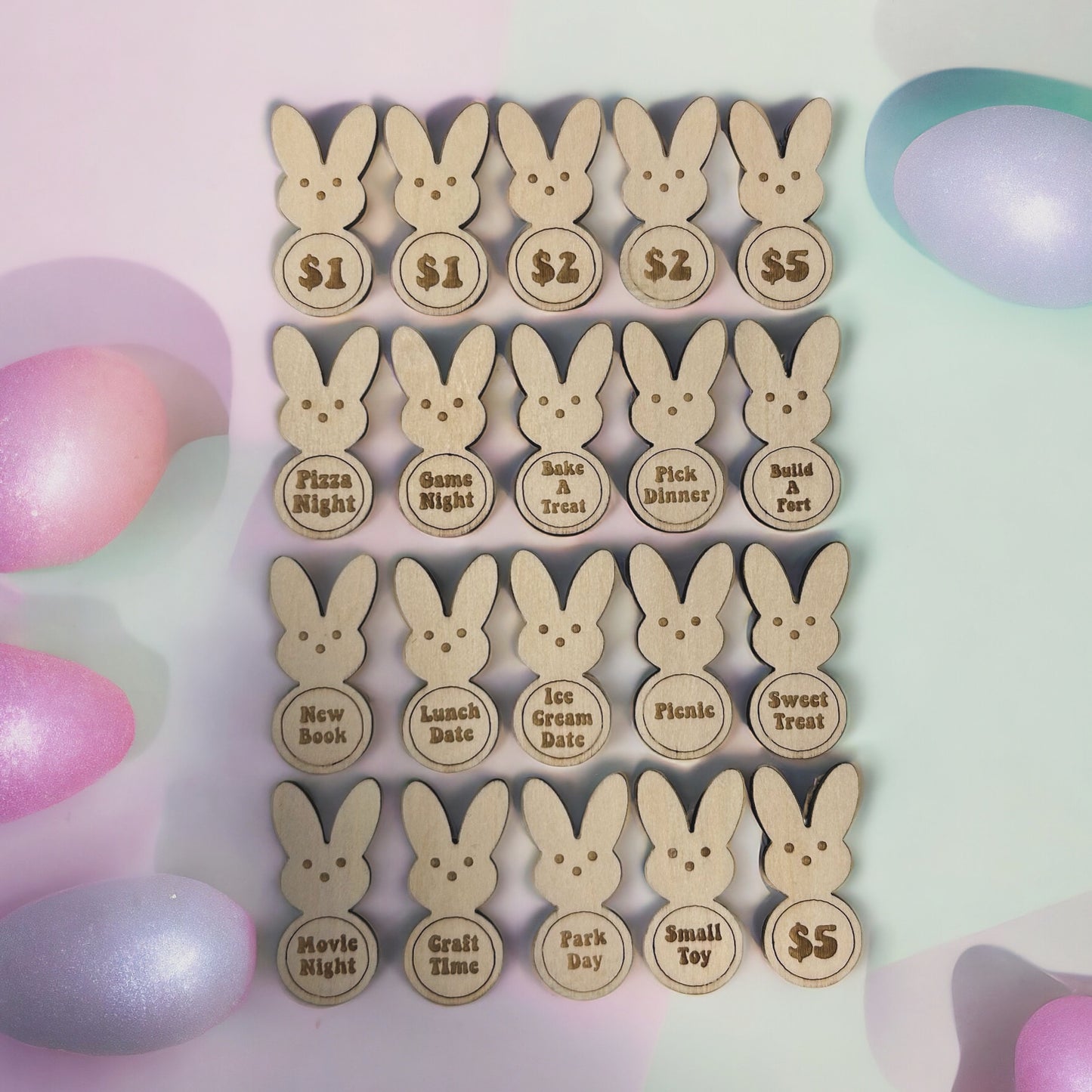 Easter Bunny Tokens